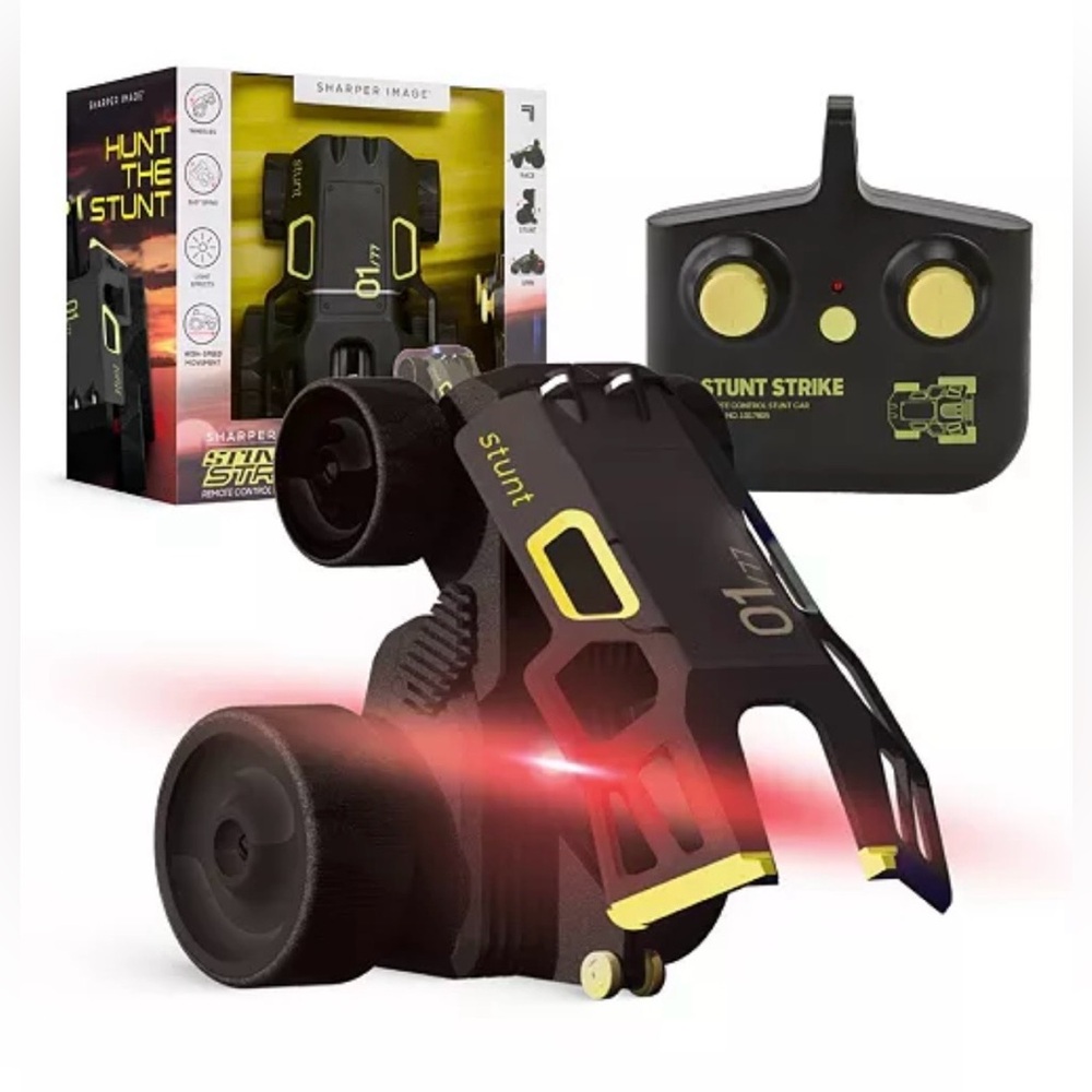 Sharper Image VR Stunt Car - Black and Yellow